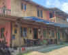 View of the cafe and apartments from outside